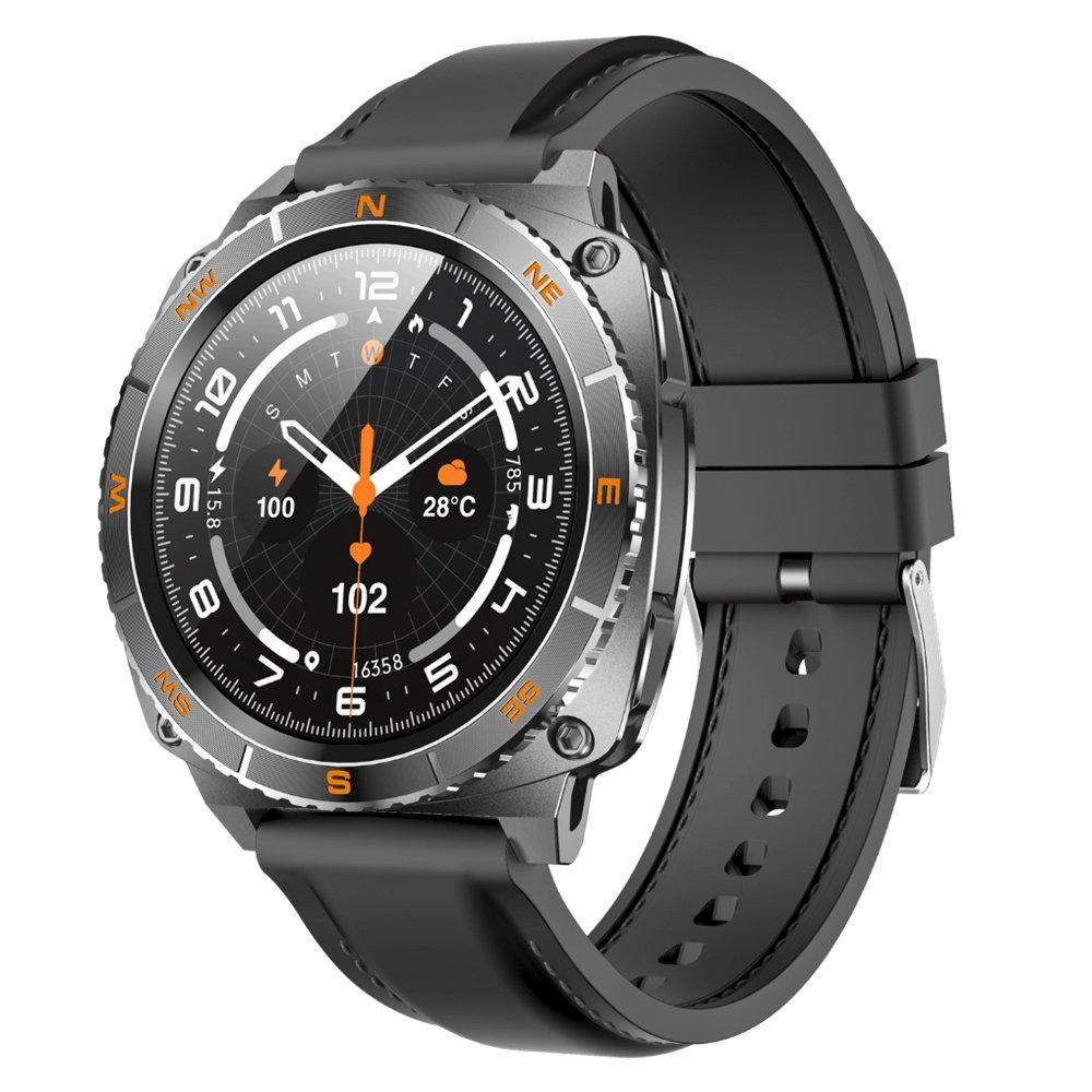 G TAB GTR6 Smartwatch, 1.43-inch AMOLED Display – Black