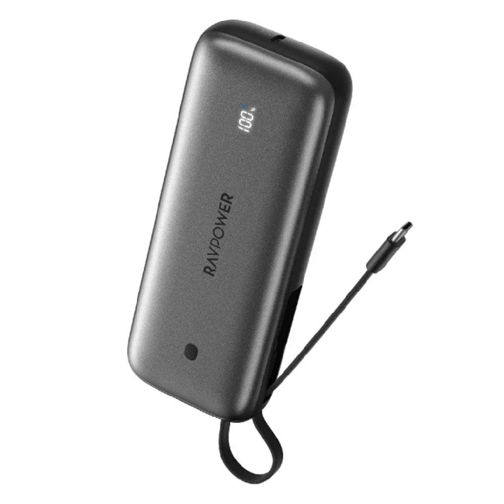 RAVPower 35W 20,000mAh Power Bank with 3 Ports, RP-PB1224 PRO - Black