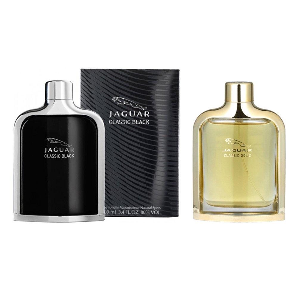 Jaguar Classic Black + Classic Gold for Men - 100ml Eau De Toilette
