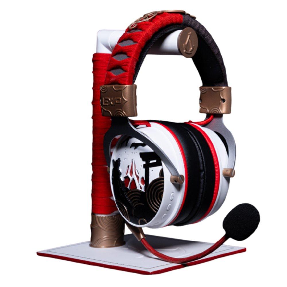 مجموعة ليكسب اكس كريد شادوز مينتور للألعاب لبلايستيشن 5: سماعة رأس وحامل سماعة رأس، UBXLXBOX024 - متعدد الألوان