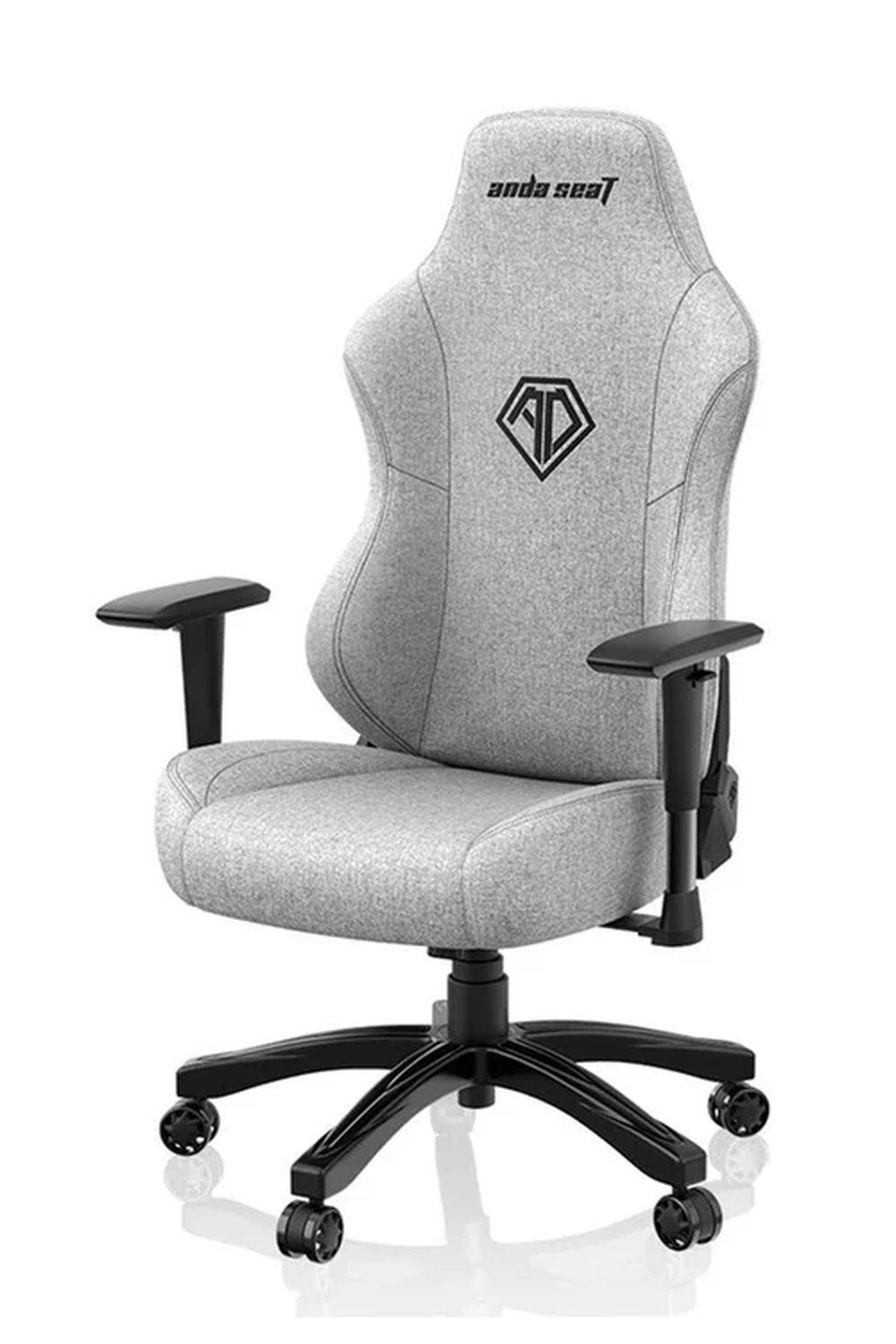 Andaseat Phantom 3 XL Gaming Chair, AD18XL-52-G-F - Grey Fabric