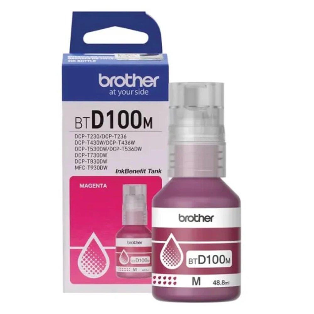 Brother Genuine High Yield Magenta Ink Bottle, 5000 Page