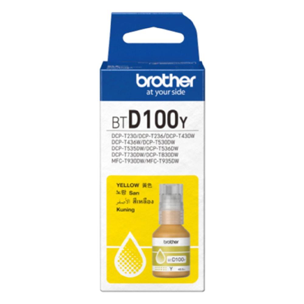Brother Genuine High Yield Yellow Ink Bottle, 5000 Page