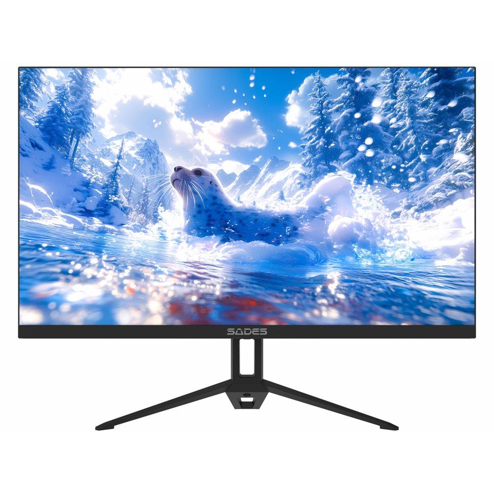 شاشة ألعاب ساديس ST-Seal SA-F01F22، 22 بوصة كاملة دقة، 120 هرتز، 1 مللي ثانية، IPS - أسود