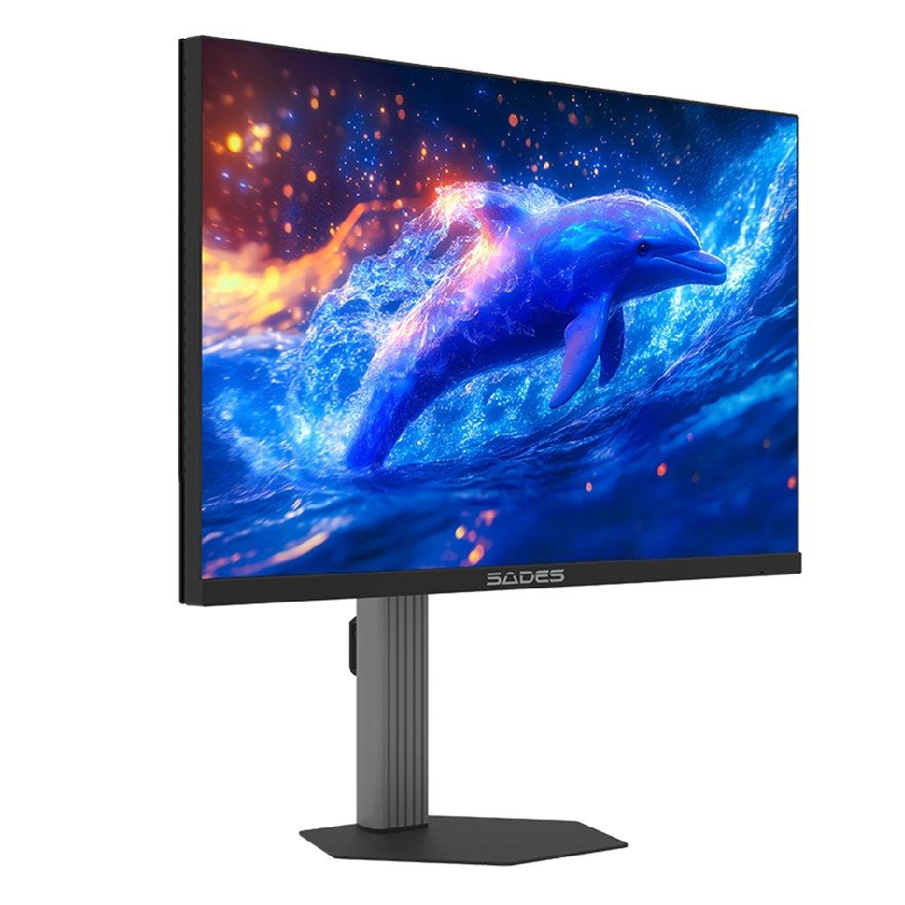 Sades BN-Dolphin 27″ QHD Flat Gaming Monitor, SA-F01Q27 – Black