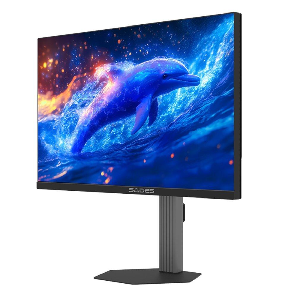 Sades BN-Dolphin 27″ QHD Flat Gaming Monitor, SA-F01Q27 – Black