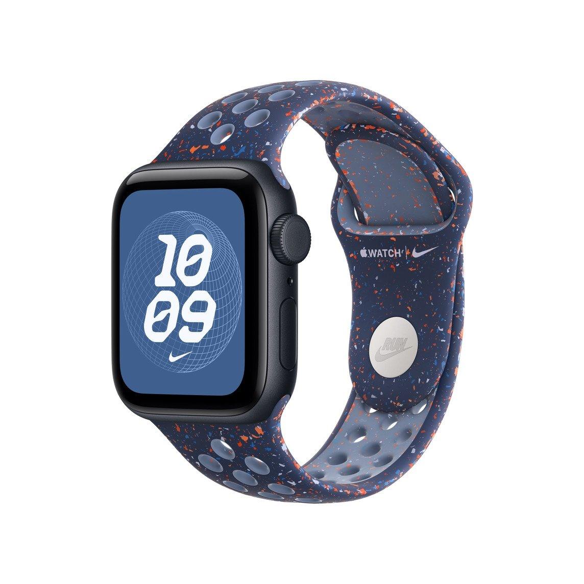 Apple Strap 40mm Blue Ribbon Nike Sport Band - S/M MGA74ZM/A