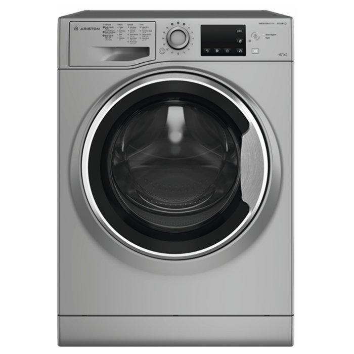 Ariston Washing Machine, 9kg Washing Capacity, 6kg Drying Capacity – Stainless Steel
