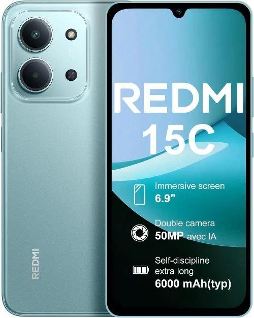 Xiaomi Redmi 15C Phone 6.9-inch 4GB RAM 128GB – Green