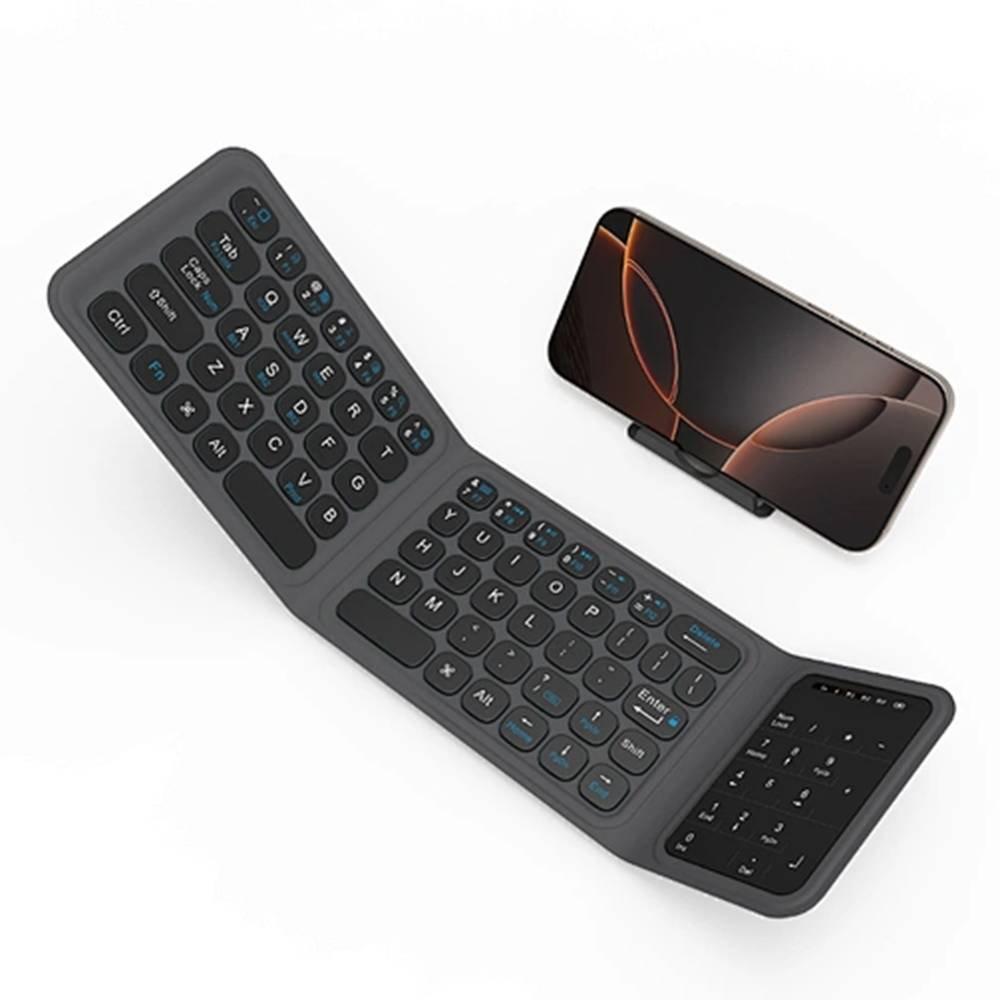 WiWU Foldable Wireless keyboard, FMK-05 - Grey