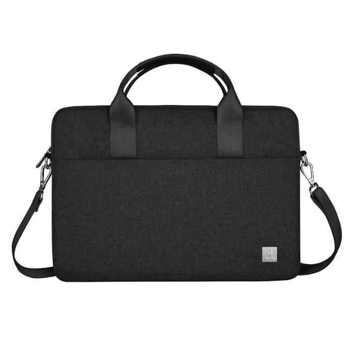 WIWU 15.6-16.2” Minimalist Laptop Bag – Black