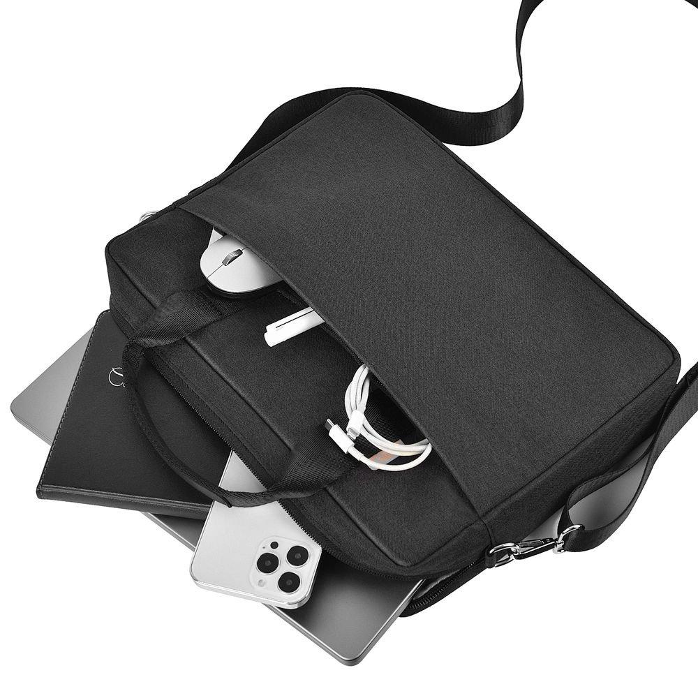 Wiwu Minimalist Pro Laptop bag, 15.6 Inch - Black