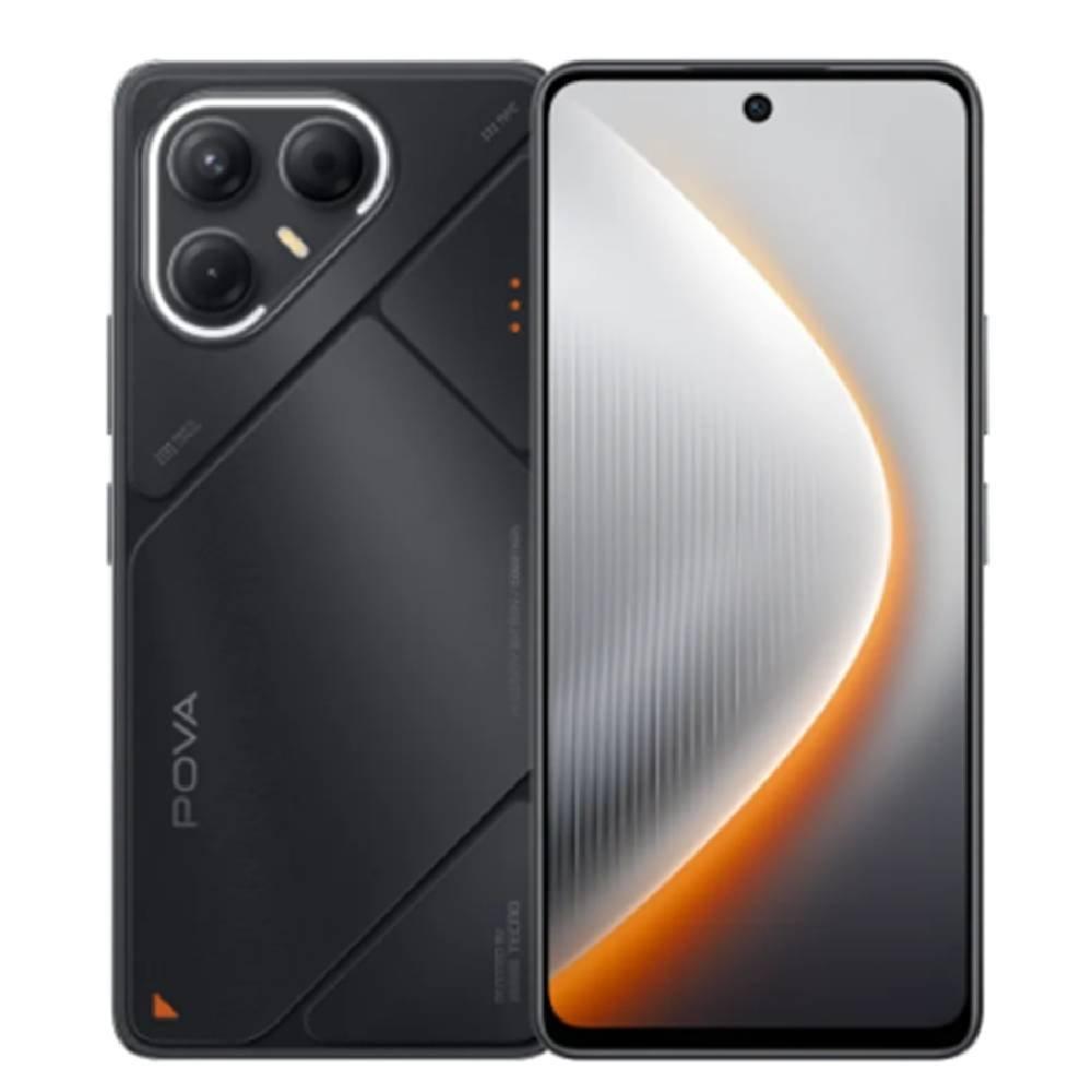  Tecno POVA 7 5G Phone, 6.67", 8GB RAM, 256GB - Black
