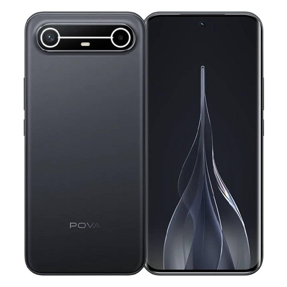 Tecno POVA Slim 5G Phone, 6.78", 8GB RAM, 256GB - Black