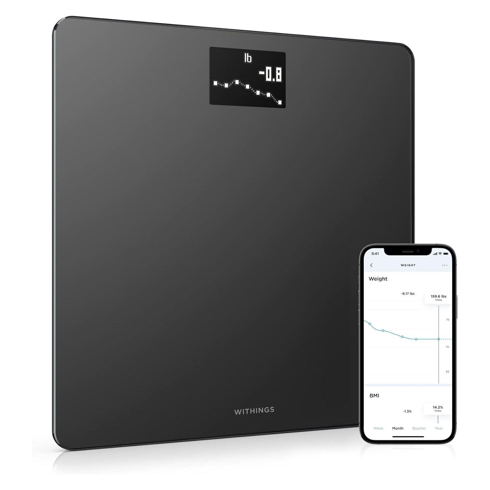 ميزان جسم ذكي ويذينغز، WBS06 – أسود