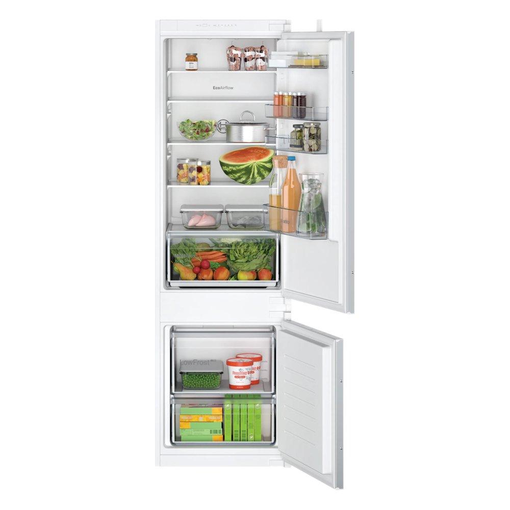 Bosch Built-In Bottom Freezer 270L Refrigerator, 9.5CFT, KIV87NSE0M - White