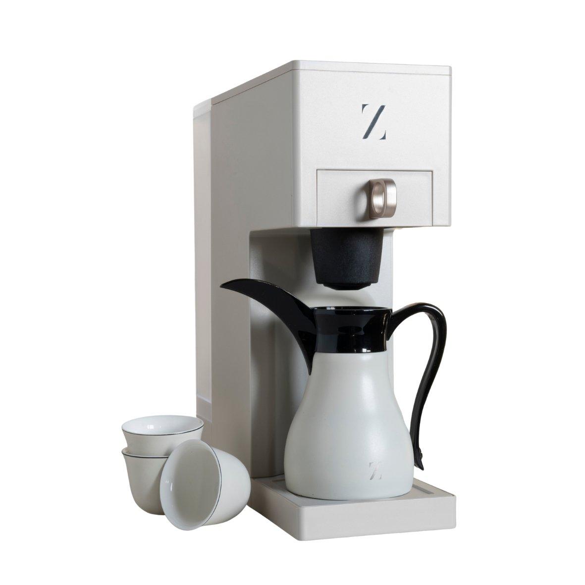 Zill Z236 Coffee Maker, 1.2L, 1400W - White