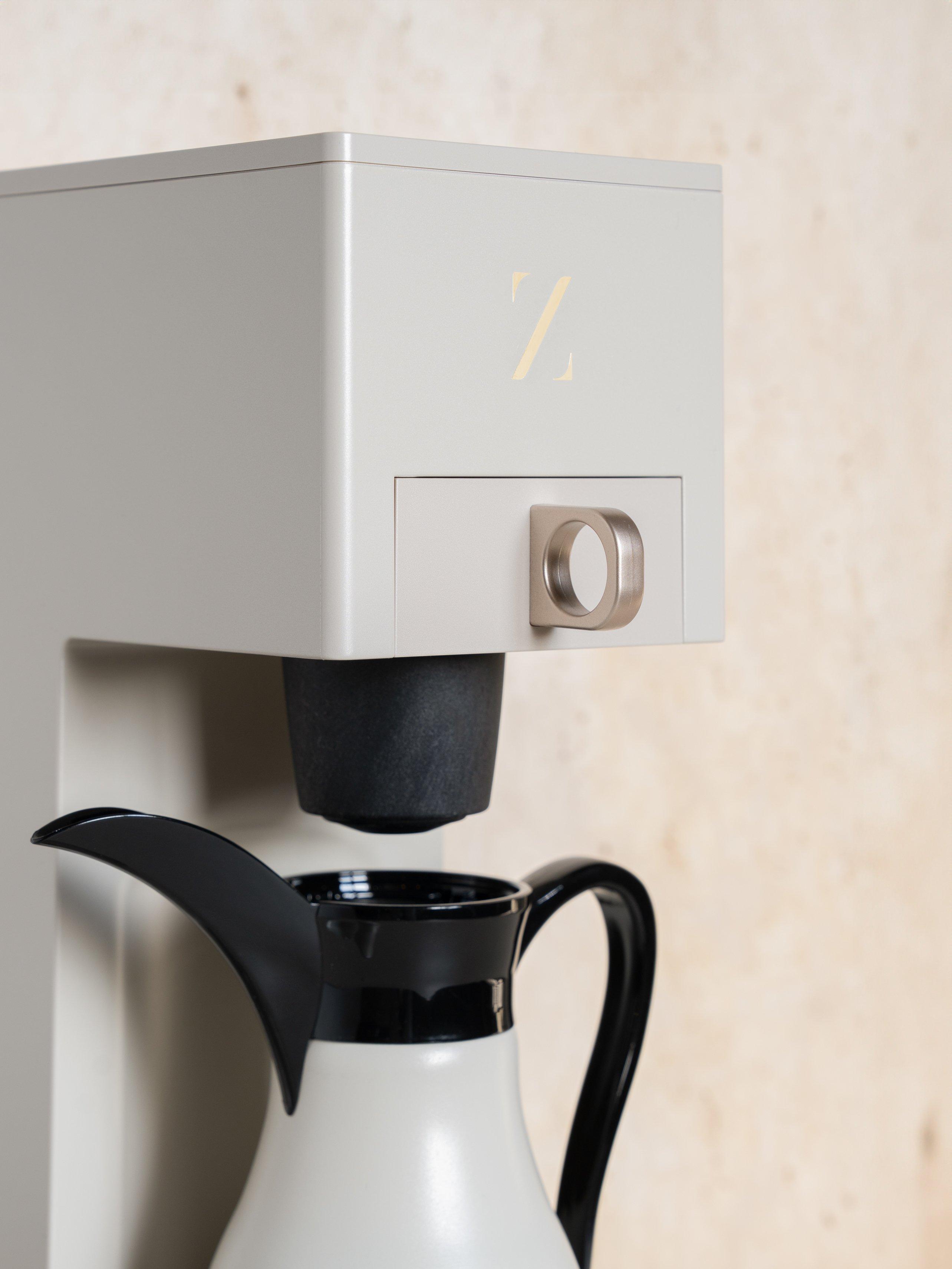 Zill Z236 Coffee Maker, 1.2L, 1400W - White