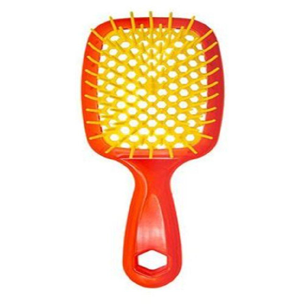 Vibe Professional Detangling Hair Brush, BR69986RY  - Yellow & Red