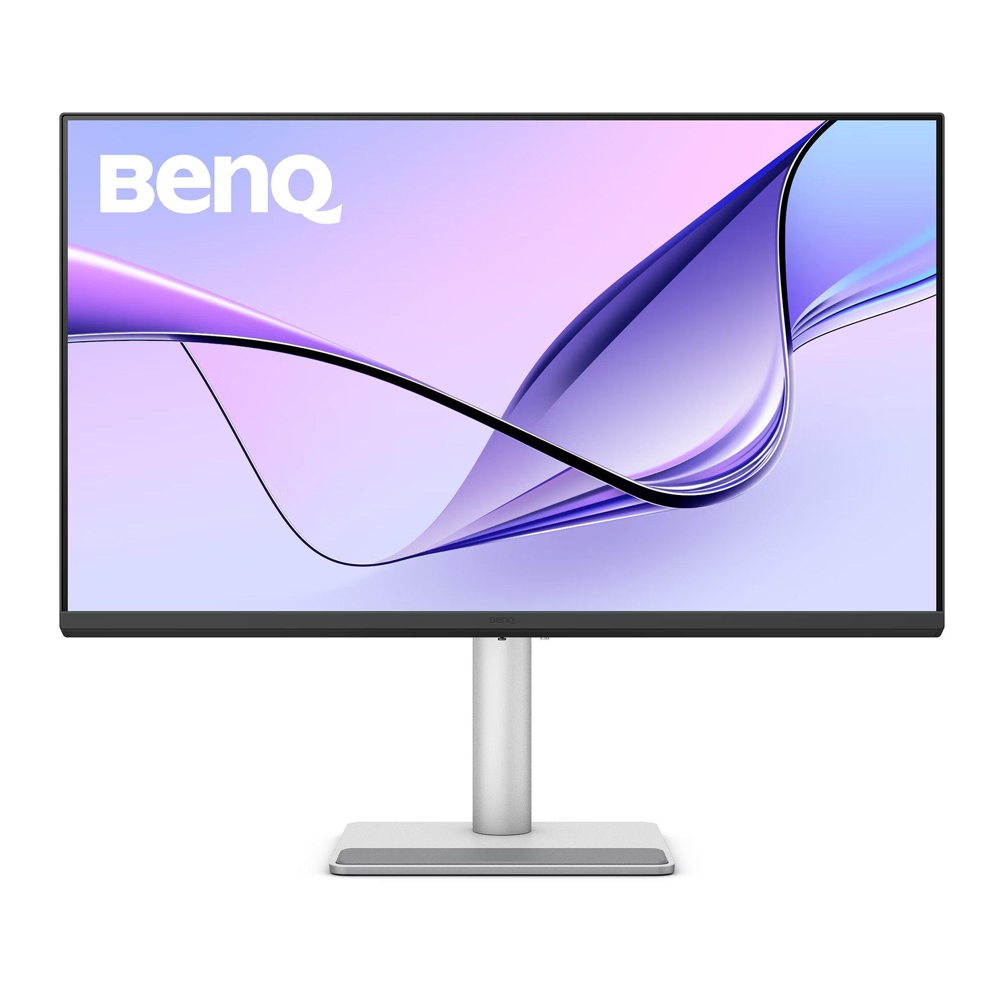 BenQ for MacBook Monitor, 27 Inch, 4K UHD (3840 × 2160), IPS, 60 Hz, HDR10, DisplayHDR 600, USB-C 90W, MA270U – Silver