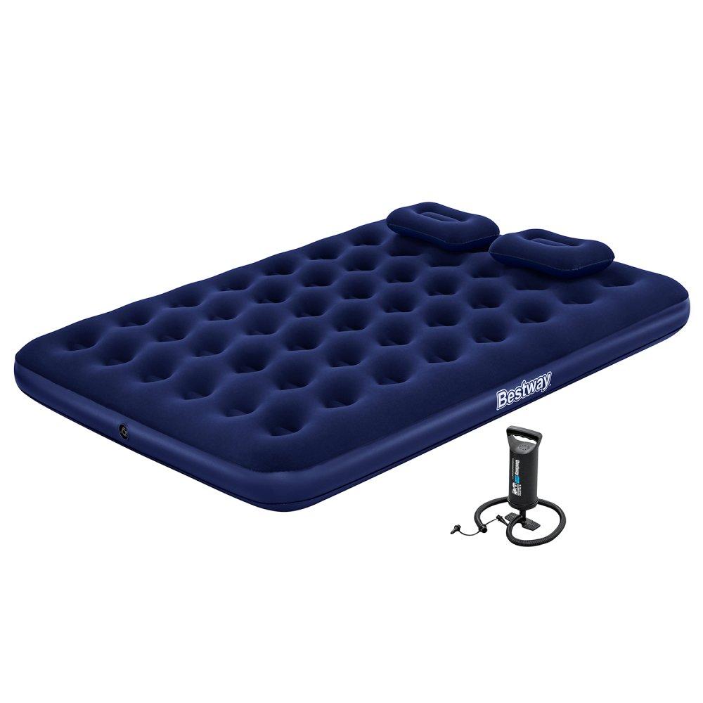 Bestway Air Mattress Queen with Manual Hand Pump 203X152X22cm  67374