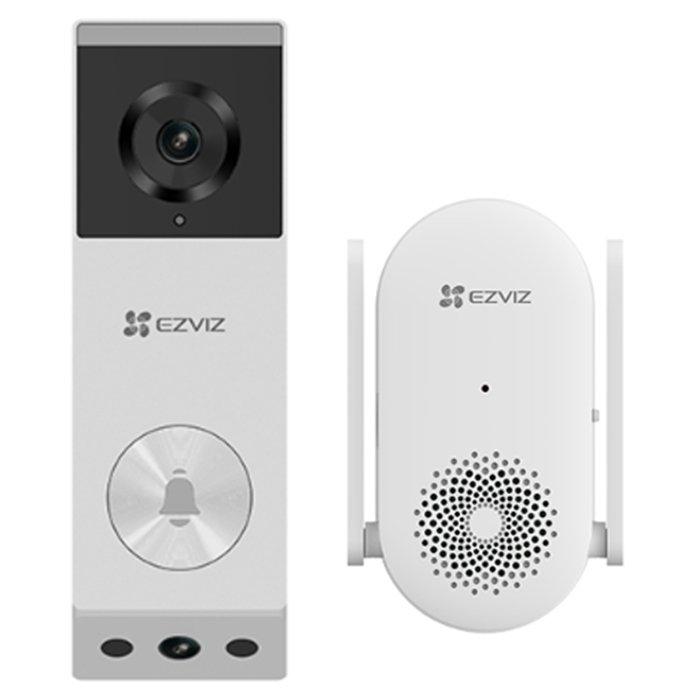 Ezviz EP3X 2K Video Doorbell Kit – White