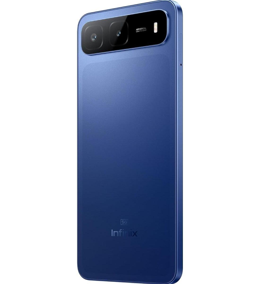 Infinix HOT 60i 5G,  MediaTek Dimensity 6400, 4GB RAM, 128GB, 6.75" - Blue