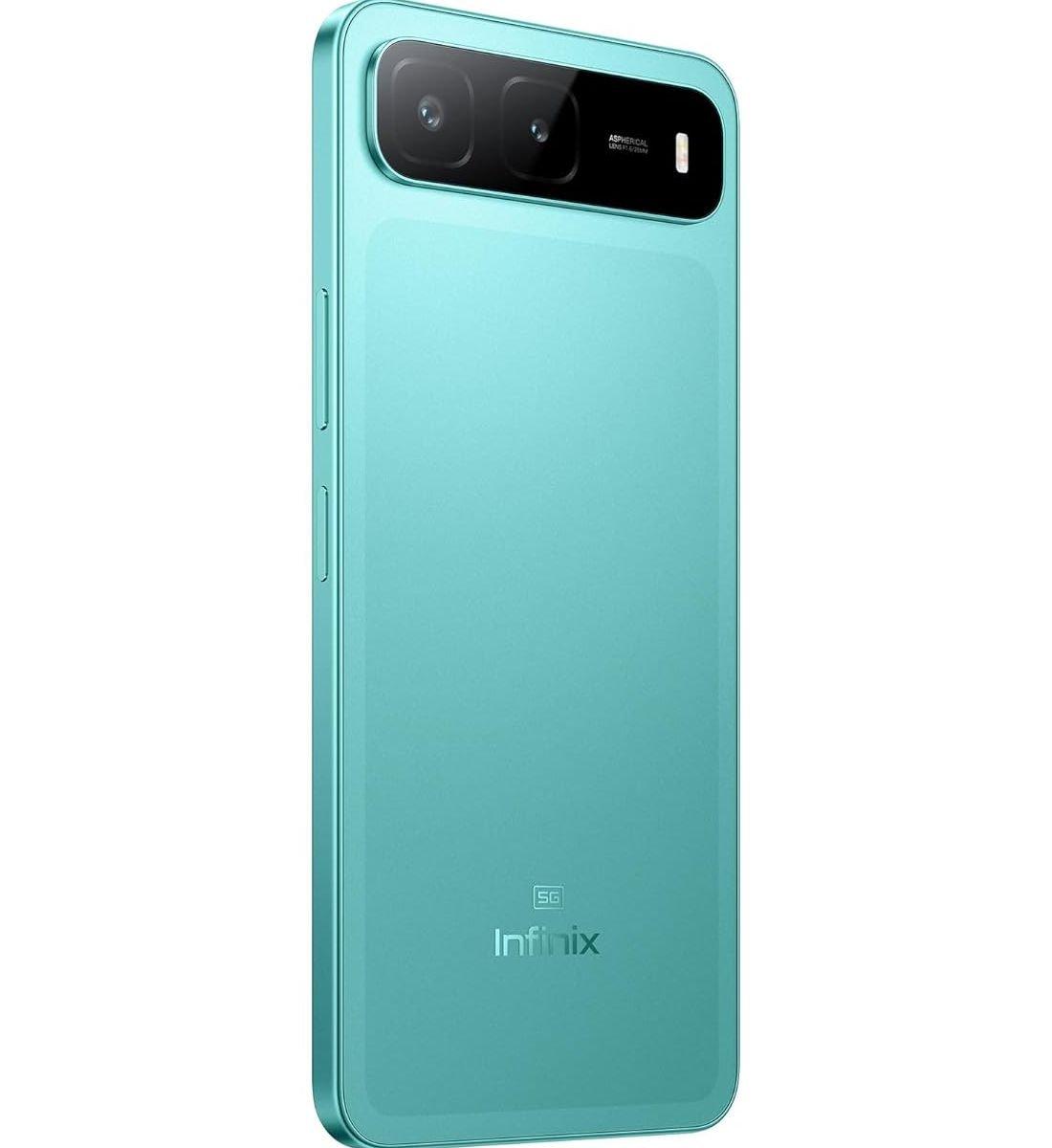 Infinix HOT 60i 5G,  MediaTek Dimensity 6400, 4GB RAM, 128GB, 6.75" - Green