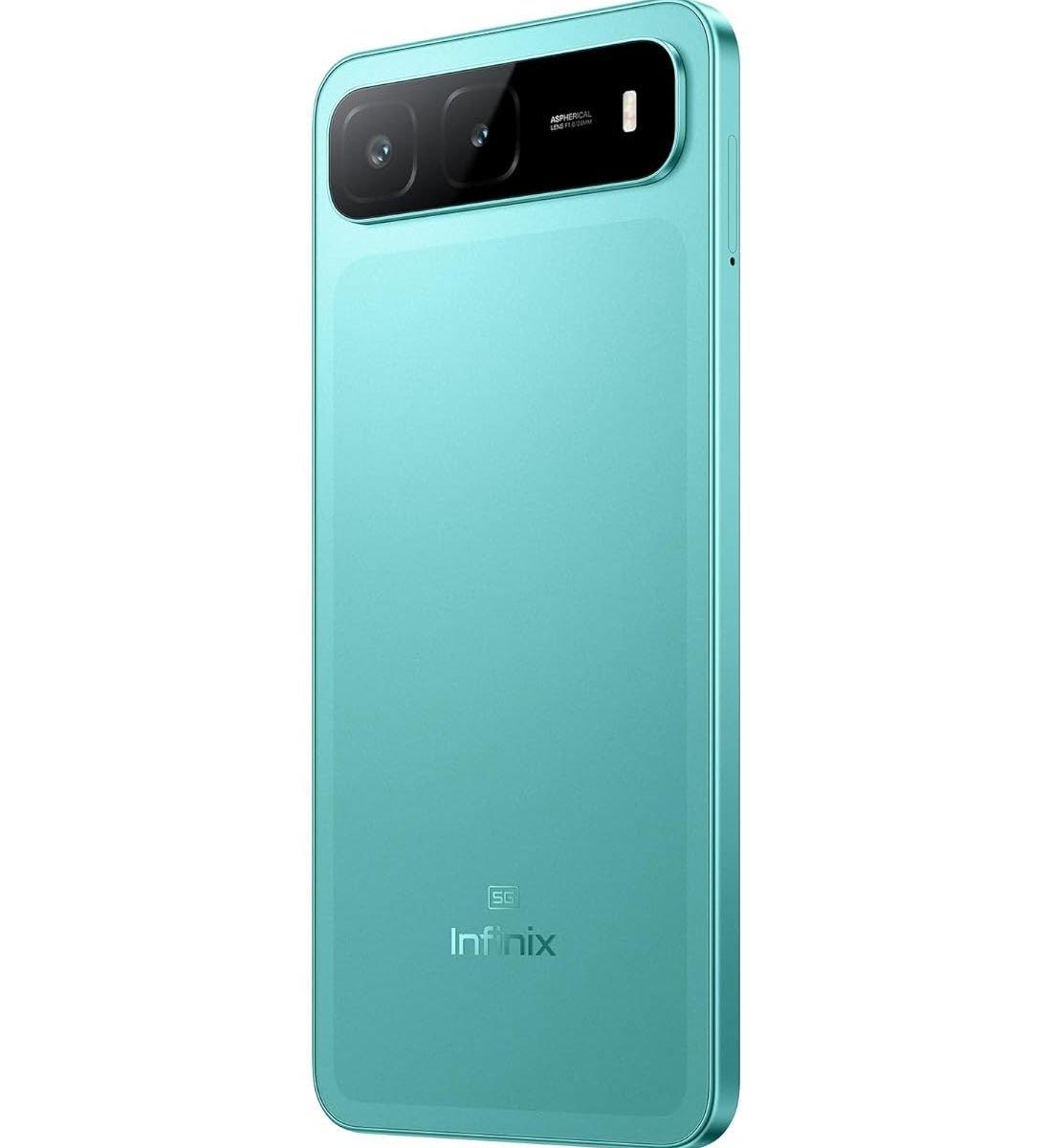 Infinix HOT 60i 5G,  MediaTek Dimensity 6400, 4GB RAM, 128GB, 6.75" - Green
