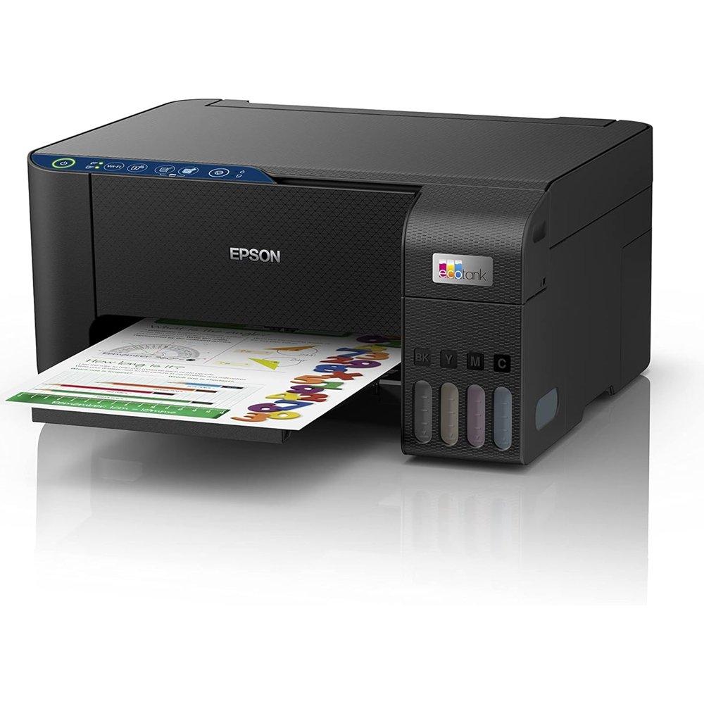 Epson EcoTank L3252 3 in 1 Printer – Black