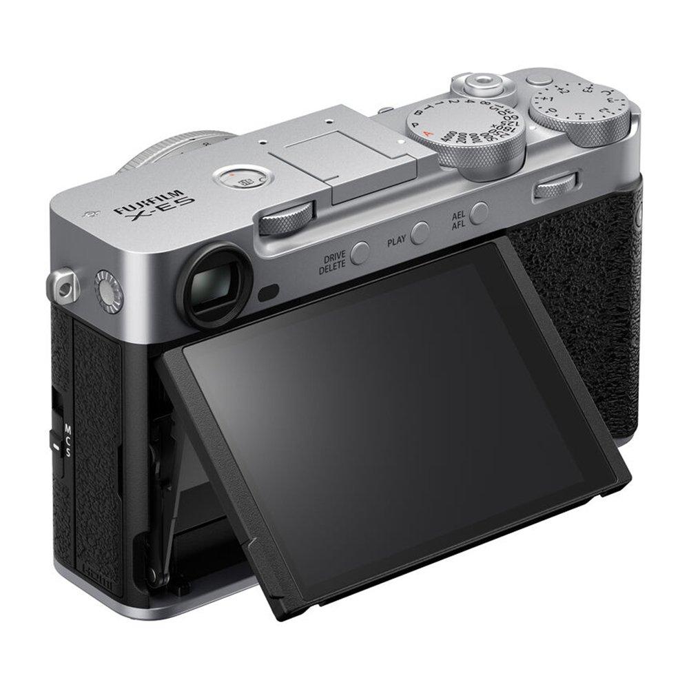 FUJI X-E5 Mirrorless Camera with XF 23mm f/2.8 Lens - Silver