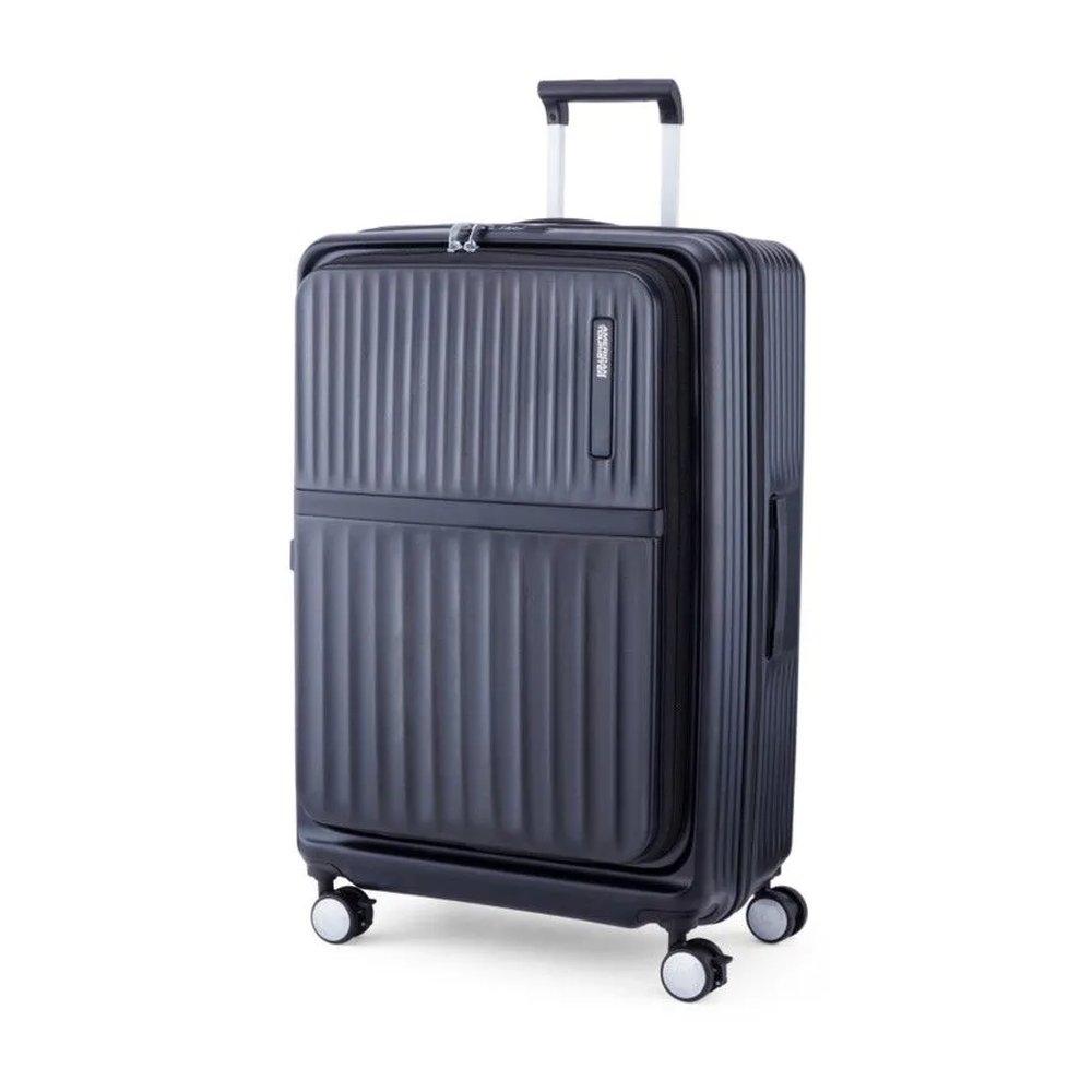 American Tourister Trento Hard Luggage Bag, Large -Black