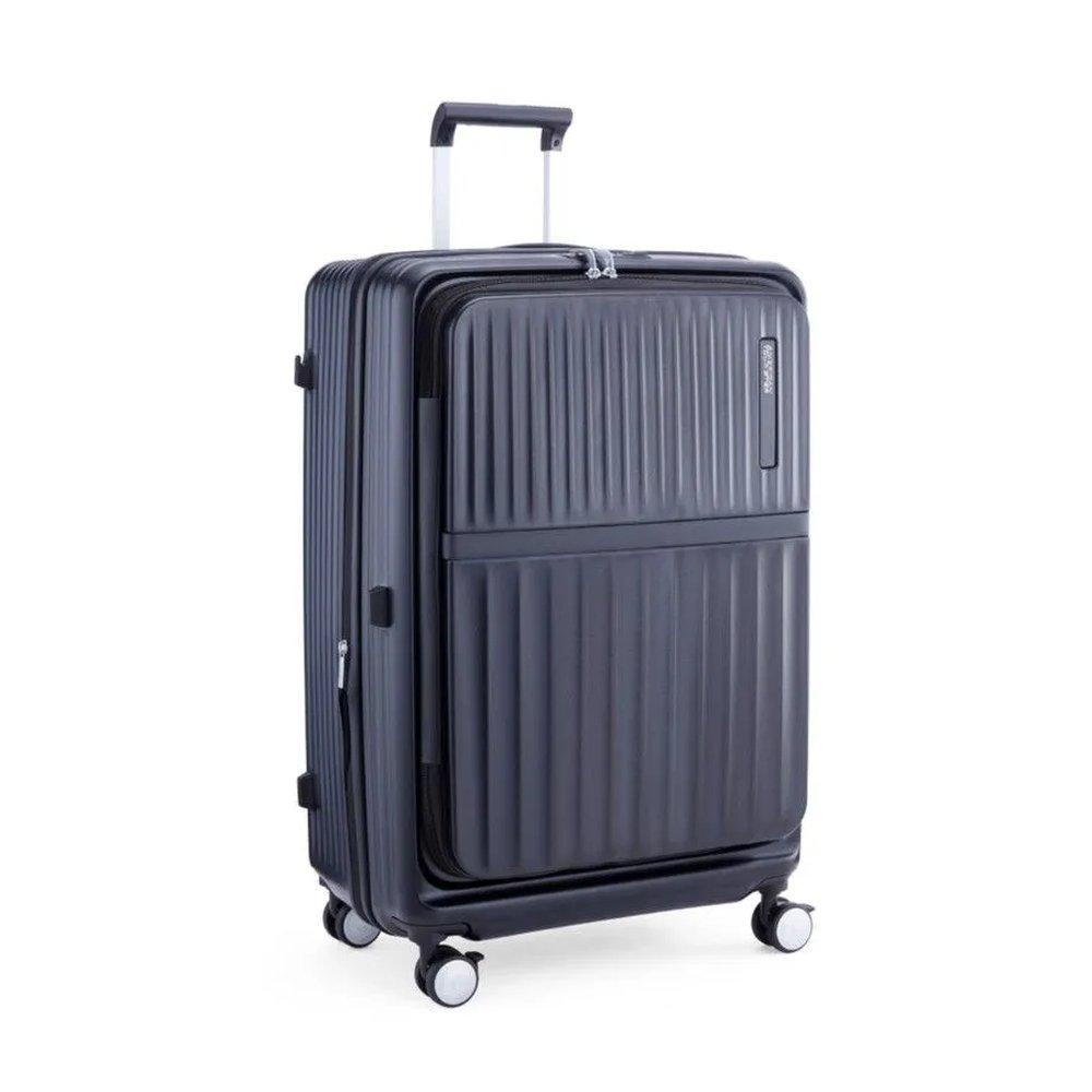 American Tourister Trento Hard Luggage Bag, Large -Black
