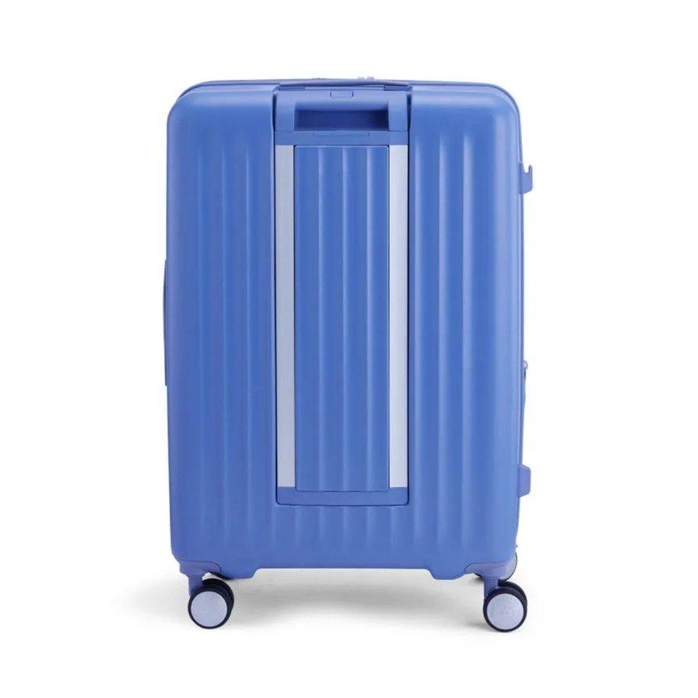 American Tourister Trento Hard Luggage Bag, Meduim -Blue