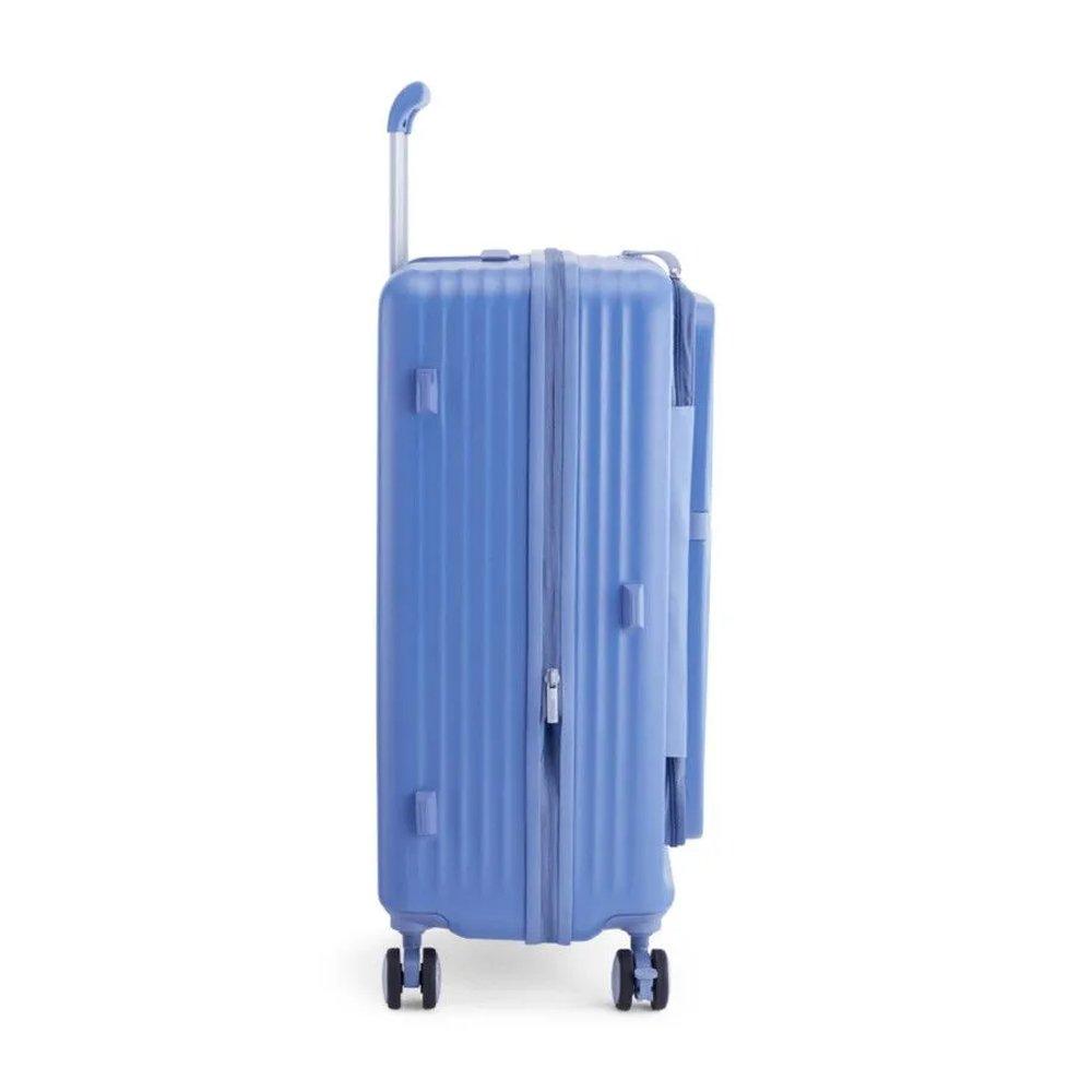 American Tourister Trento Hard Luggage Bag, Meduim -Blue