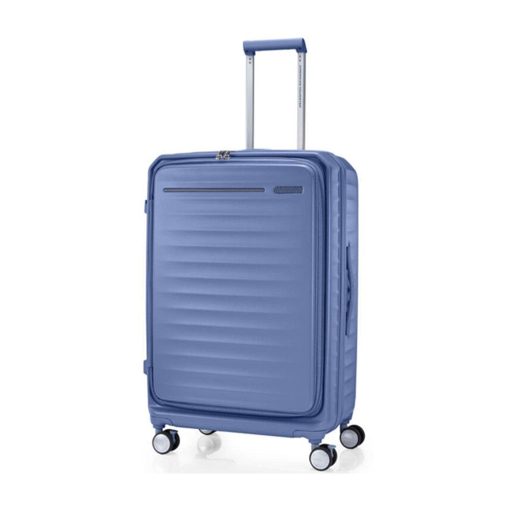 حقيبة أمتعه فرونتيك بطبقة صلبة من أميريكان توريستر, البولي كربونات, كبير, HJ3X71034 - أزرق