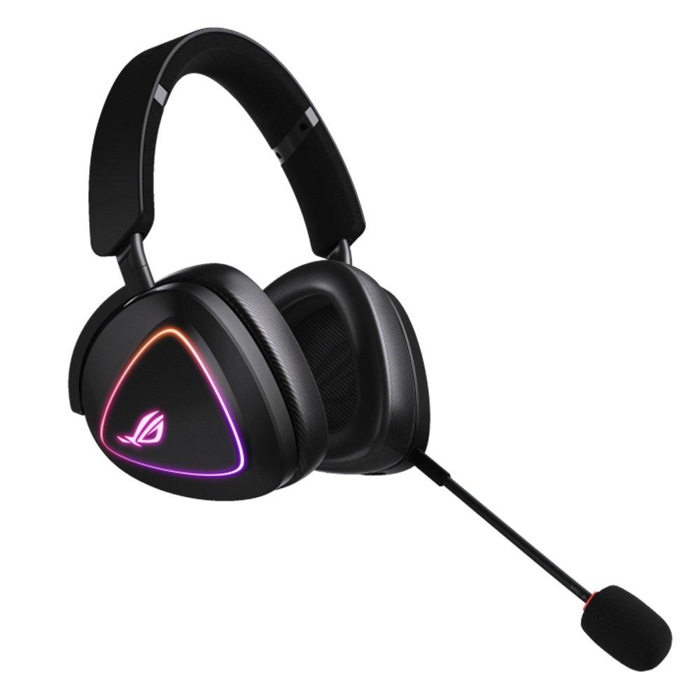 Asus ROG Delta II Wireless Gaming Headset, 90YH03W0-BHUA00 - Black
