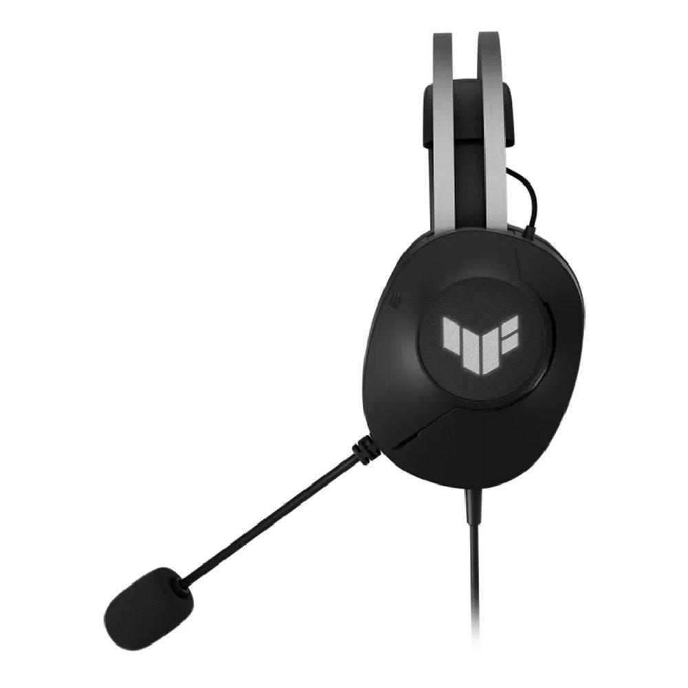 ASUS A302 TUF Gaming H1 Wired Gaming Headset, 90YH044B-BHUA00 - Black