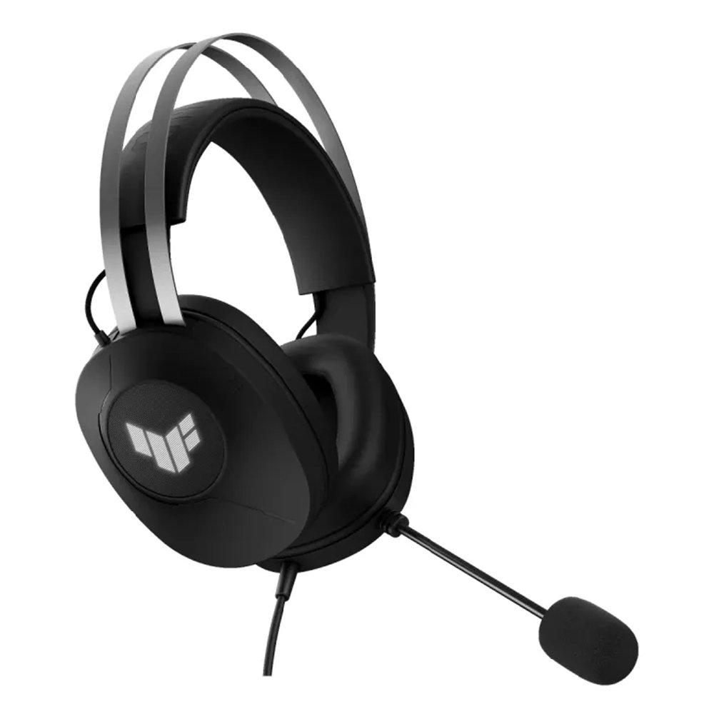 ASUS A302 TUF Gaming H1 Wired Gaming Headset, 90YH044B-BHUA00 - Black