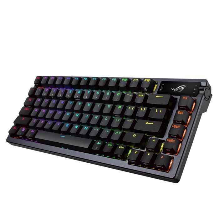Asus ROG Azoth Wireless DIY Mechanical Gaming Keyboard, 90MP0316-BKCA00 - Black