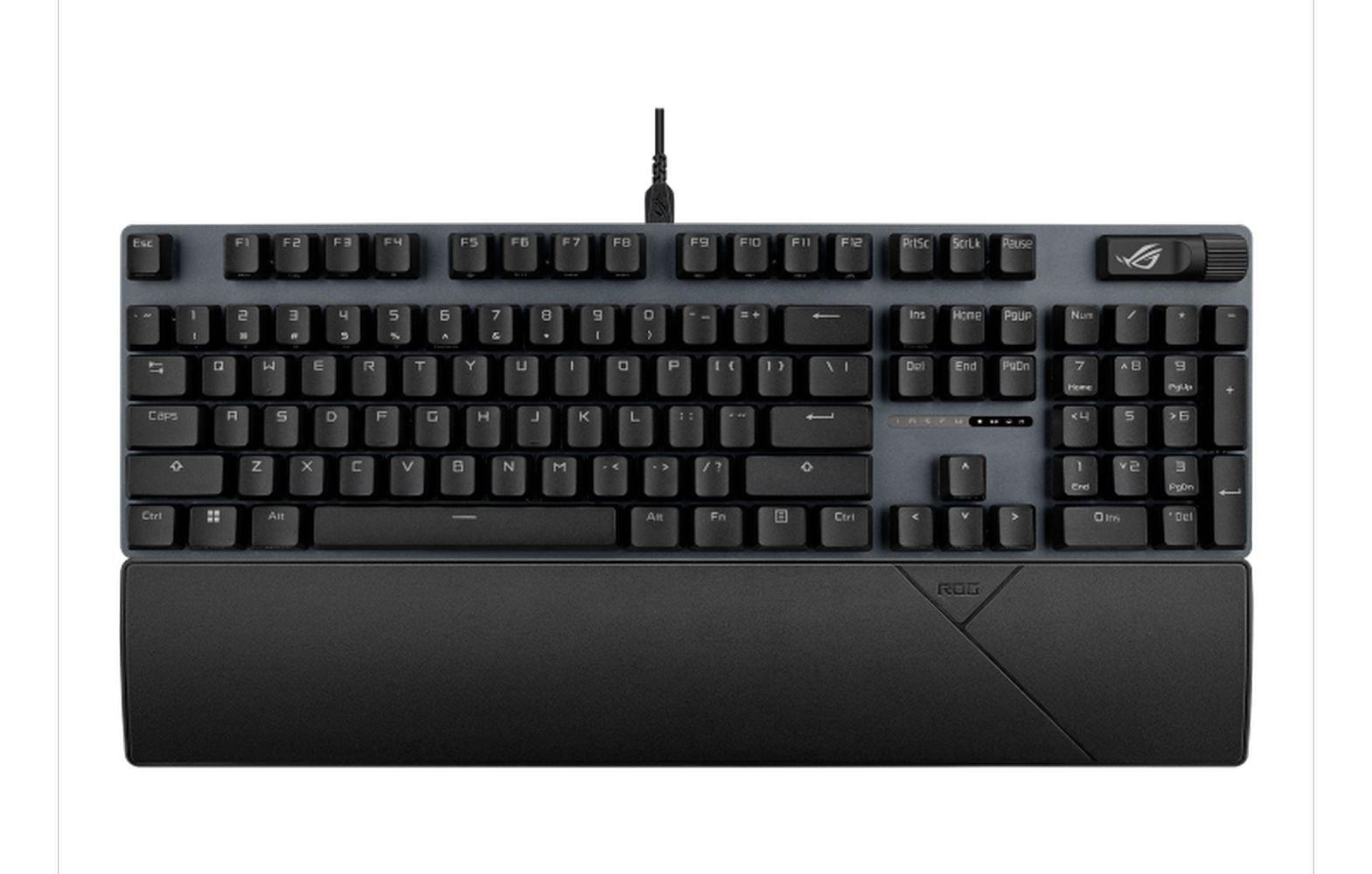 لوحة مفاتيح ألعاب أسوس إكس إيه 14 آر أو جي ستريكس سكوب II إكس سلكية – أسود