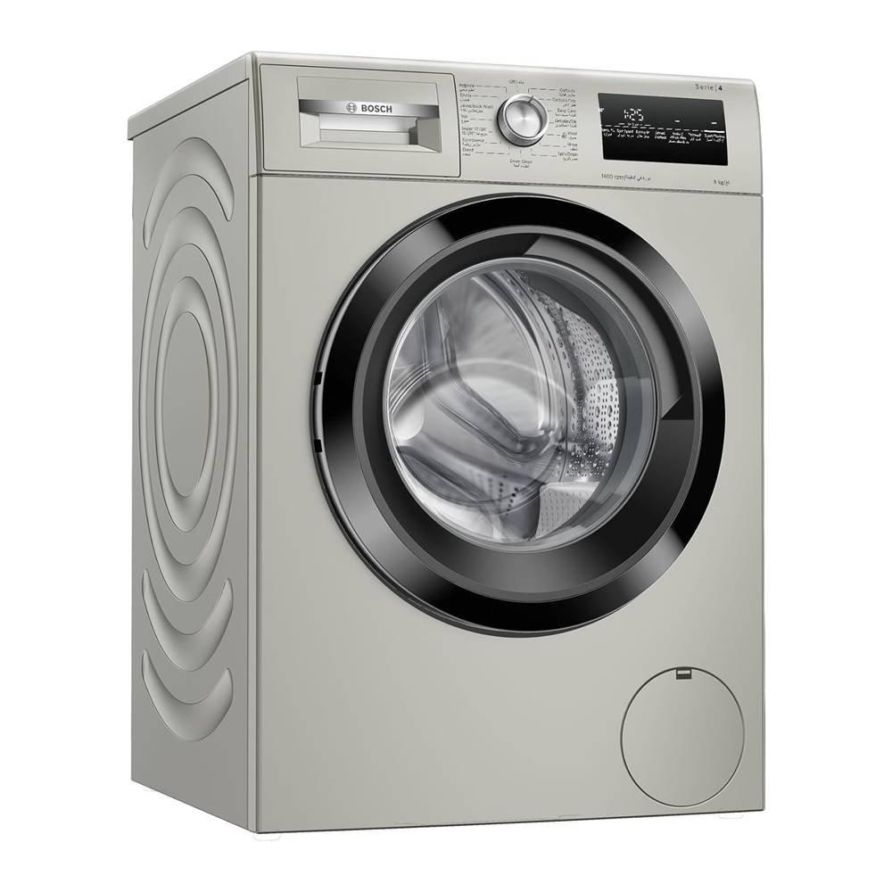 Bosch Front Load Washing Machine, 8kg, 1400RPM, WAN28283SA  - Silver