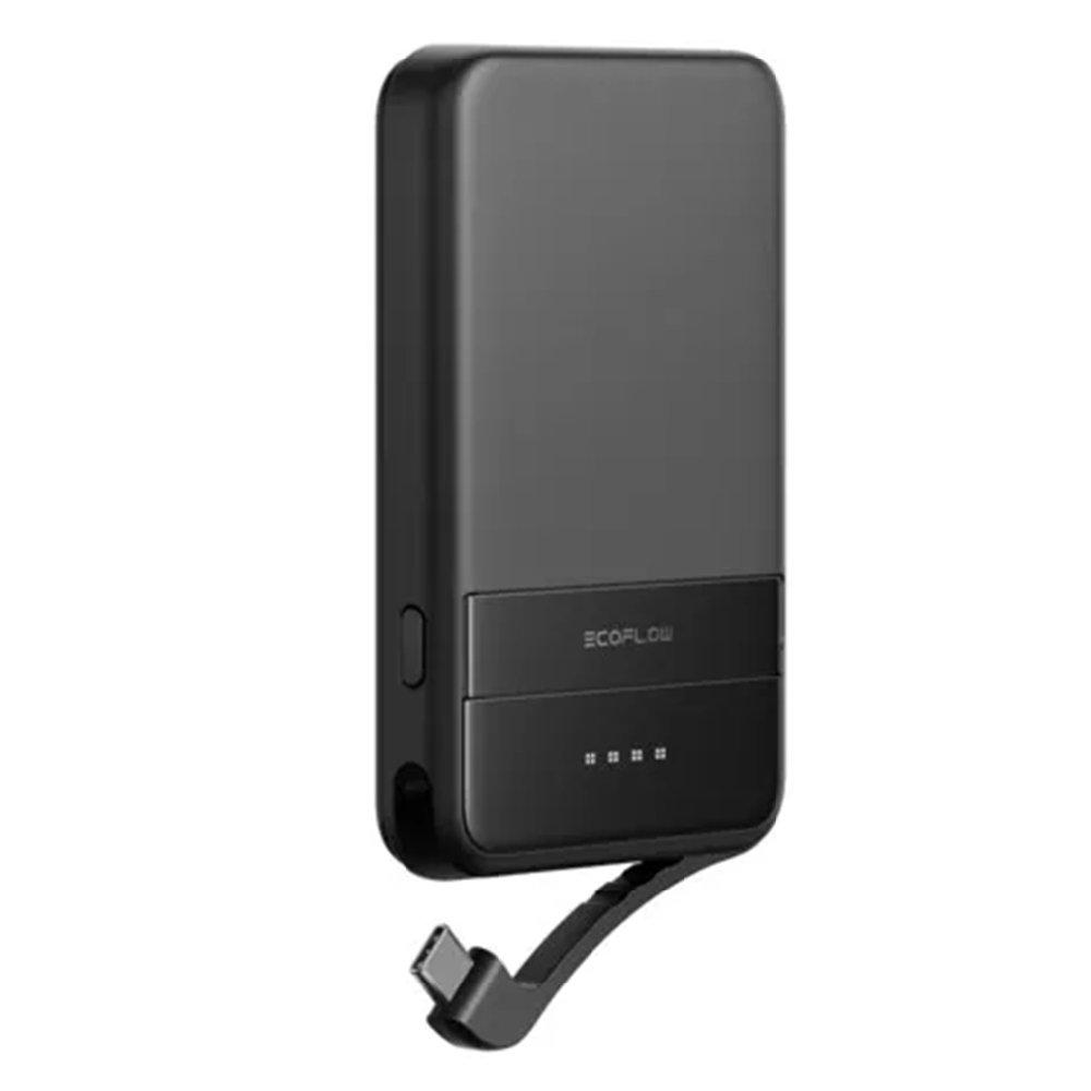 Ecoflow Rapid Qi2 10000mAh Power Bank, EF-RAPID10000 - Black