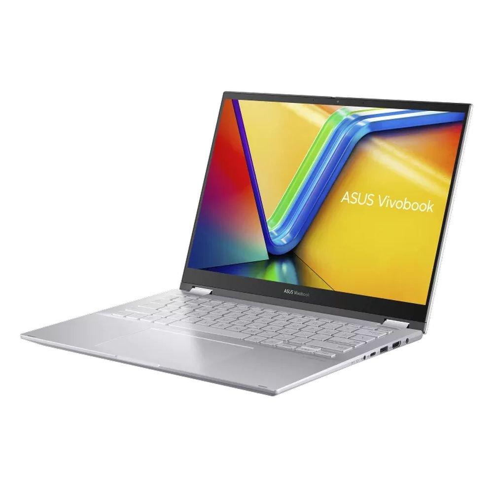 ASUS Vivobook S 14 Flip Laptop, Intel Core I5-13420H, 16 GB, 512 GB, Intel UHD Graphics, 14 Inch, Windows 11 Home, TP3402VA-LZ669W - Silver