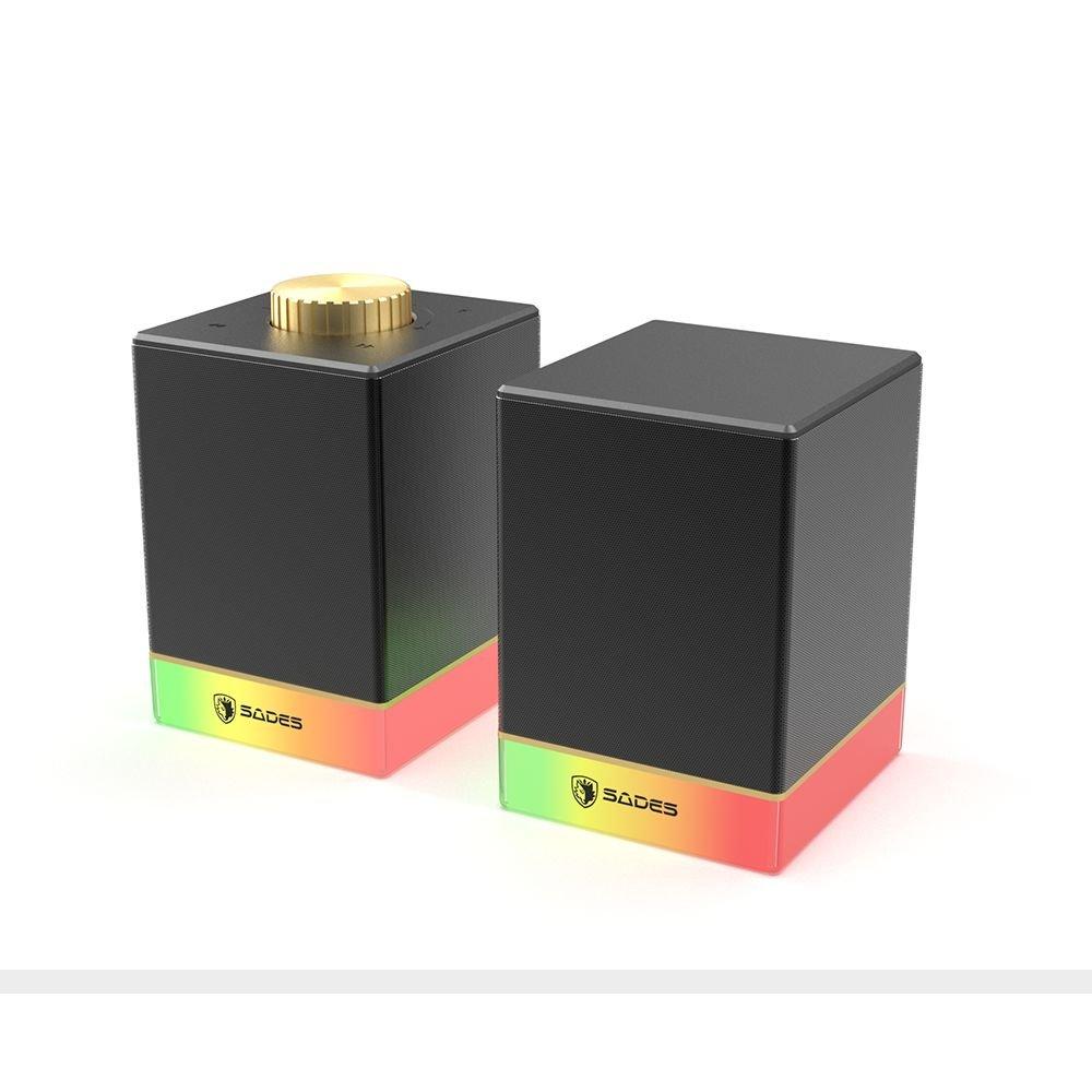 Sades Dionsyn SA-SP02 Desktop Stereo Speakers - Black