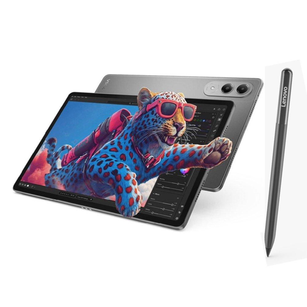 Lenovo Yoga Tab Tablet, Qualcomm Snapdragon, 11.1", 12GB RAM, 256GB, Integrated Qualcomm Adreno 750, ZAG60038AE - Luna Grey