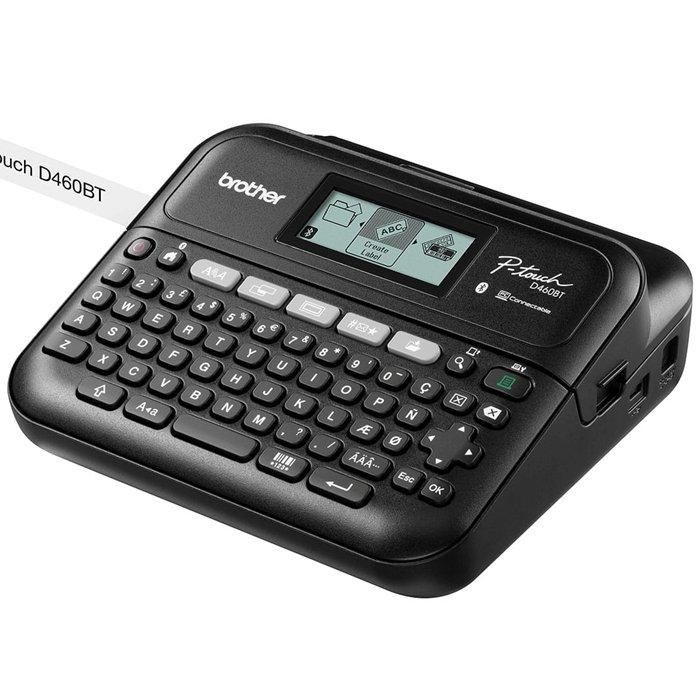 Brother Desktop Label Printer, PT-D460BT - Black