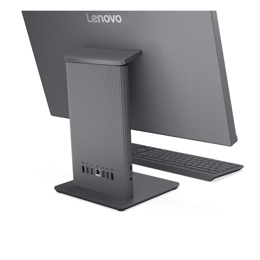 Lenovo IdeaCentre AIO Desktop, Intel Core i7, 23.8",  8GB RAM, 512GB SSD, Integrated Intel UHD Graphics, Windows 11 Home, F0HN00L2AX - Luna Grey