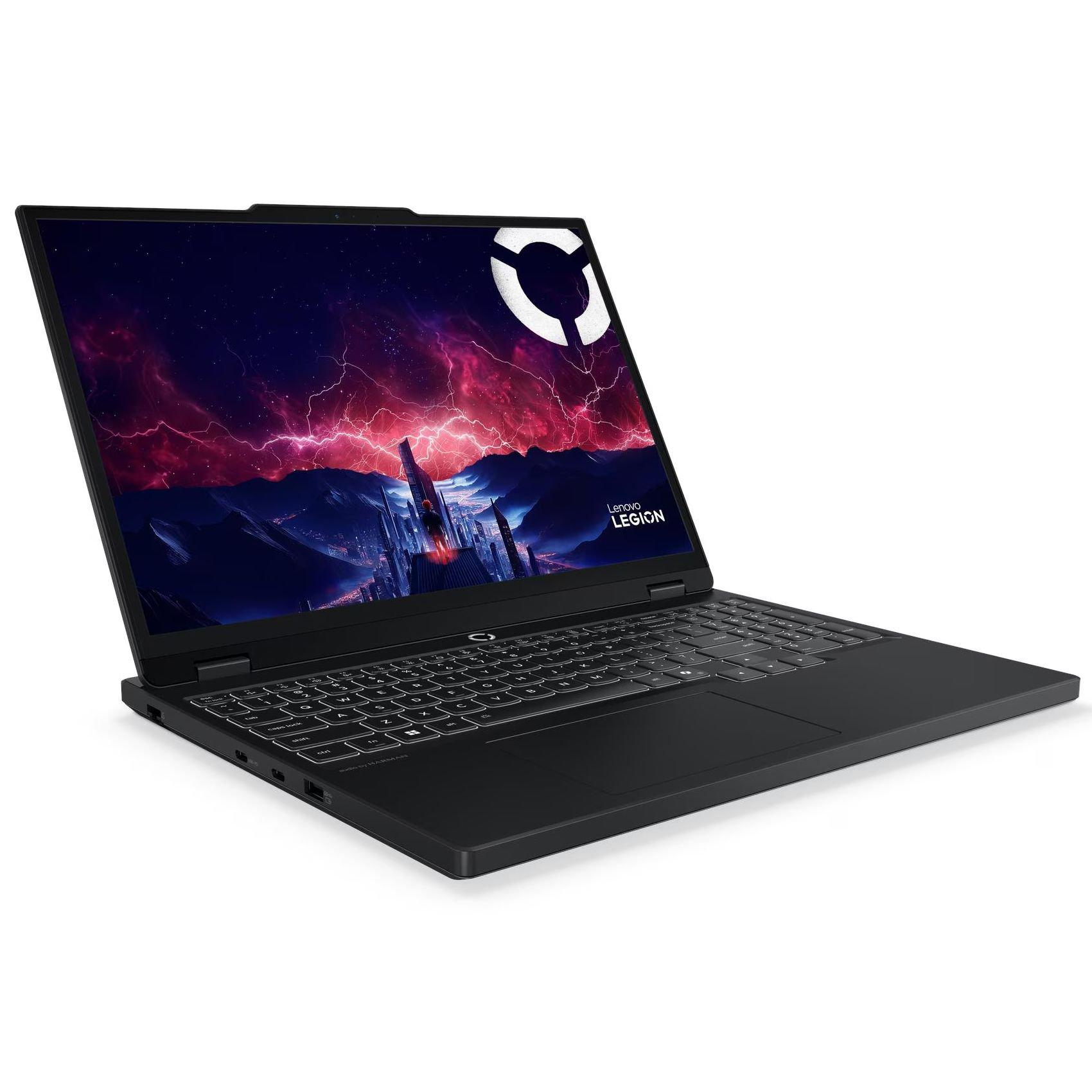 Lenovo Legion 5 Laptop, AMD Ryzen 7, 24 GB, 1 TB, NVIDIA GeForce RTX 5060, 15.1 inch OLED, Windows 11 Home, 83M0000MAX - Black.