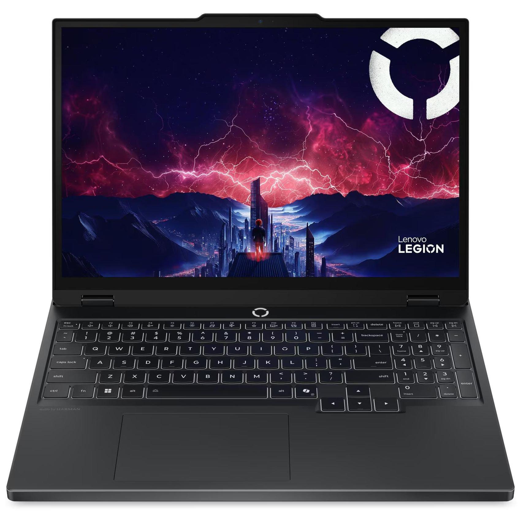 Lenovo Legion 5 Laptop, AMD Ryzen 7, 24 GB, 1 TB, NVIDIA GeForce RTX 5060, 15.1 inch OLED, Windows 11 Home, 83M0000MAX - Black.